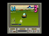 une photo d'Ã©cran de Stunt Race FX sur Nintendo Super Nes